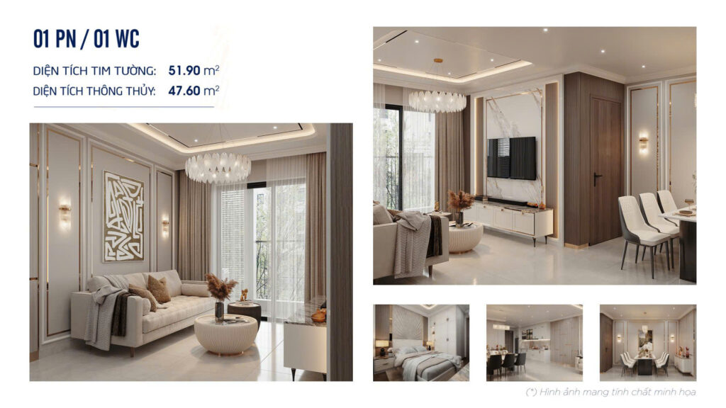 Symlife Bình Hoà 19 Căn Hộ Mẫu Symlife 1PN + 1WC