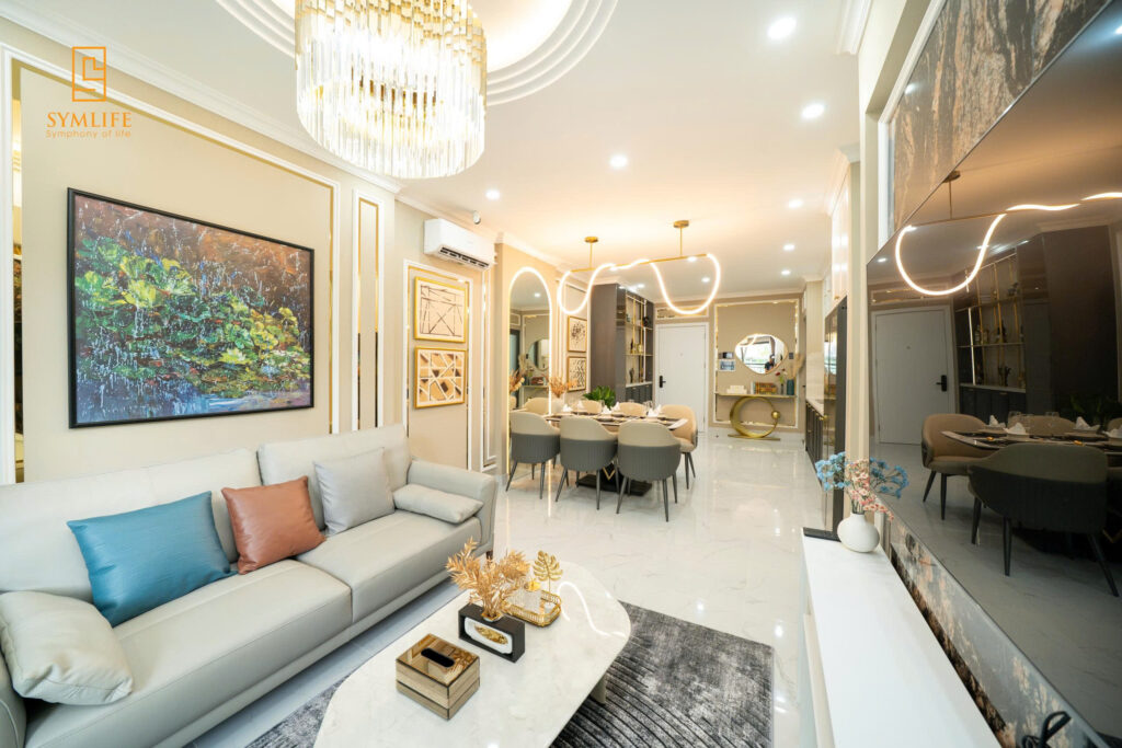 Căn Hộ Mẫu Symlife 3 Phòng Ngủ