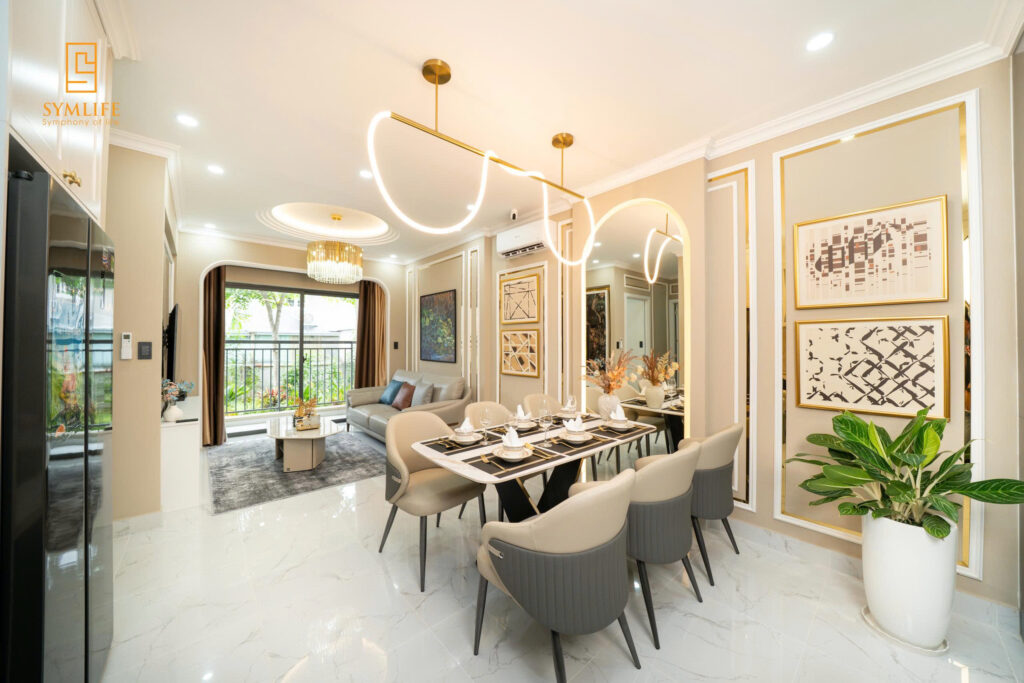 Căn Hộ Mẫu Symlife 3 Phòng Ngủ