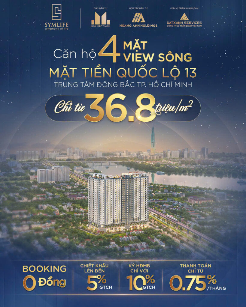Giá Booking Căn Hộ Symlife Nam Hiệp Thành