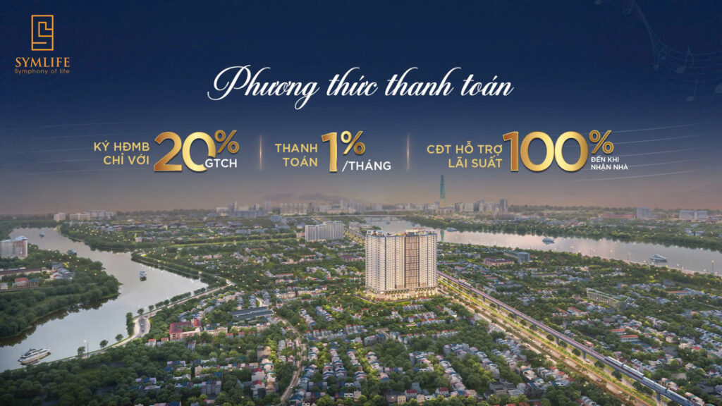 Tiến độ thanh toán căn hộ Symlife bình hoà